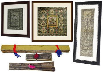 Manufacturers Exporters and Wholesale Suppliers of Palm Leaf Engraving in Frames Bhubaneswar Orissa